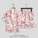 Men's Clothing Ice Silk Suit Men's Quick Drying Summer Short Sleeved Shirt Loose Large Size Floral Beach Shorts Couple Matching Two Piece Suit_viptrois.com