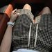 Unisex Summer Houndstooth Print Shorts Lightweight Retro High Street Fashion 5-Inch Inseam Casual Shorts_viptrois.com
