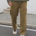 Men's Clothing Fashion Leisure Sports Corduroy Multi Pocket Workwear Trousers_viptrois.com