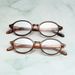 Y2K Retro Oval Glasses – Small Tortoise Shell & Leopard Print Frames For Women, Fashionable Nerd Chic Accessory_viptrois.com