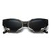 New Small Frame Plastic Tooth Sunglasses Style Accessories Sunglasses Cat Eye Trend Retro Anti Ultraviolet_viptrois.com