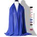 295 Colors Pearl Chiffon Bubble Scarf – Lightweight Gauze Long Headscarf For Women (Four Seasons, Versatile Styling)_viptrois.com