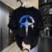 Men's Clothing High Street Cross Pure Cotton Short Sleeved Large Size Heavy Handsome T Shirt_viptrois.com