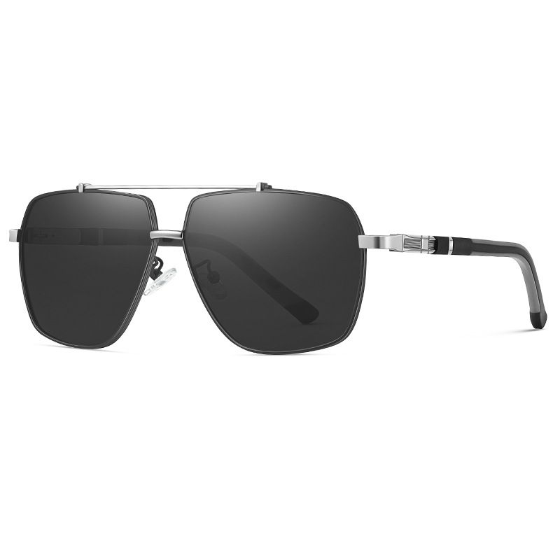 New Square Frame For Driver Driving Sunglasses Spring Temple UV Protection Glasses Men 2106_viptrois.com