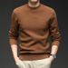 Men's Premium Jacquard Knit Sweater - Soft Breathable Pullover With Relaxed Fit For Winter & Fall_viptrois.com