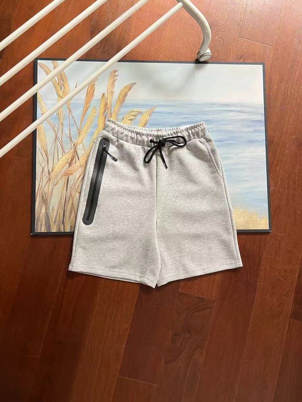 20SS Summer New Hook Men's Knitted Multi-color Front Side Tape Zipper Sports Five-point Shorts 172_viptrois.com