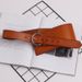 Genuine leather outer girdle for women, skirt, coat, waistband, simple and versatile decorative extra wide belt, Korean fashion straps_viptrois.com