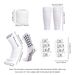 Shin Guard Football Sports Set With Glue On Football Socks, Long Socks, Shin Guards And Straps_viptrois.com