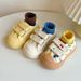 Mother & Kids Children's Open Mouthed Biscuit Shoes Ins Board Shoes, Soft Soles, Versatile Baby Canvas Shoes_viptrois.com