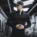 Men's Clothing Spring And Autumn Muscle Sports Leisure Running Fitness Exercise Elastic Quick Drying Zipper Solid Color Long Sleeved T Shirt_viptrois.com
