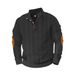 Men's Stylish Embroidered Henley Long Sleeve Pullover - Lightweight Cotton Blend, Casual & Versatile (Caramel, Khaki, Black, Gray, Navy)_viptrois.com
