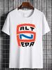 Inspired Salt N Pepa Logo Short Sleeve White Unisex All Size Shirt Homme Summer Stretched Top For Everyday Wear Casual Fashion Streetwear Graphic_viptrois.com