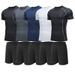 Men's Clothing New Men's Fitness Sports T Shirt Basketball Outdoor Running Track And Field Training Sweat Wicking Quick Drying High Elastic Tight Suit_viptrois.com