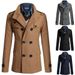 Loom Loom Jinhan Upgraded Version European And American Cross-Border Trade New Mid-Length Woolen Trench Men's Coat Free Shipping_viptrois.com