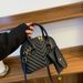 Women's Bags Spring Popular Bags Fashionable And Versatile Women's Bags Striped Two Piece Shell Bags Ladies Temperament Single Shoulder Bag Small_viptrois.com