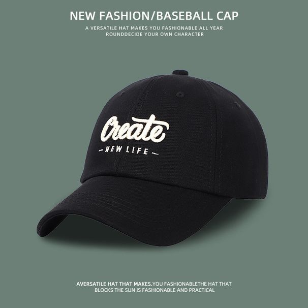 Baseball Duckbill Cap Autumn Versatile Summer Spring Fashion Sunshade Hat For Women And Men Sun Protection_viptrois.com