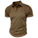Nordmann Summer New Clothing Spliced Short Sleeve European And American Style Pique Men's Turn-down Collar Polo Shirt Top_viptrois.com
