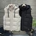 Men's Clothing Cotton Vest Hooded Waistcoat Jacket_viptrois.com