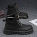 European Warm Series Men's Construction Site Wear-resistant Work Martin Boots Waterproof Non-slip Hiking Sports Autumn_viptrois.com