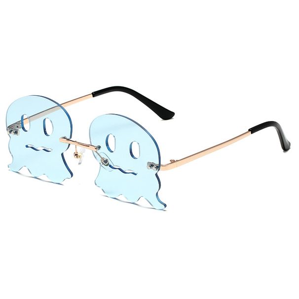 Men's Sunglasses New Octopus Funny Cartoon Metal Sunglasses Party Dance Men And Women Sunglasses_viptrois.com