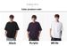 Short-sleeved Men's T-shirt 2026 Summer New Men's Short-sleeved Fashion Rivets Loose And Casual Five-point Round Neck Half-sleeve_viptrois.com