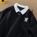 Men's Clothing Polo Shirt Short Sleeved T Shirt Men's Summer New Style Trendy Brand High End Versatile Casual Loose College Style Contrast Color Top_viptrois.com