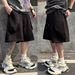 Modern Minimalist Men's Casual Shorts Versatile Loose Fit 5-Inch Inseam Athletic Style Comfort_viptrois.com