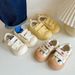 Mother & Kids Children's Open Mouthed Biscuit Shoes Ins Board Shoes, Soft Soles, Versatile Baby Canvas Shoes_viptrois.com