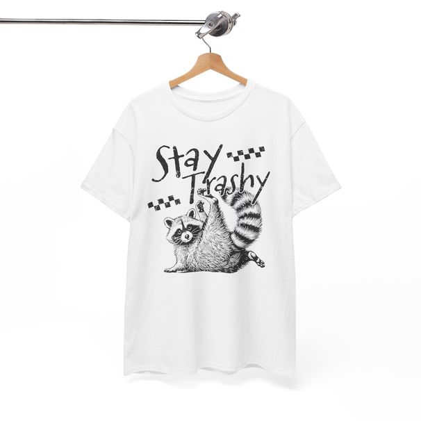 Raccoon Humor T-Shirt Mens Womens Tees Top - Intelligent Clever Tee For Comedy Fans_viptrois.com