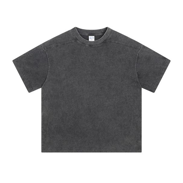 Men's Clothing Trendy Young Batik Old Retro Print Short Sleeved T Shirt_viptrois.com