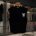 Men's Clothing Sleeveless Vest Summer Versatile Popular Slim Sports Waistcoat Trendy Men's T Shirt Top_viptrois.com