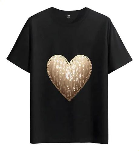 T-shirt Muscle 2026 Freaks Sequin Heart Glamour Style_viptrois.com