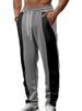 25 Men's European And American Cross-Border Wholesale Factory Xiyin Patchwork Trendy Street Sports Casual_viptrois.com