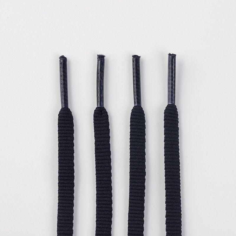 Shoe Accessories 6mm flat shoelaces simple and generous encrypted shoelaces suitable for sneakers sports shoelaces_viptrois.com