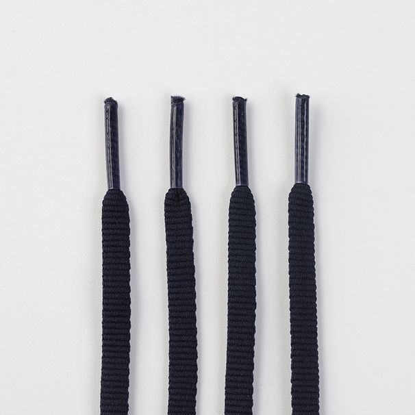 Shoe Accessories 6mm flat shoelaces simple and generous encrypted shoelaces suitable for sneakers sports shoelaces_viptrois.com
