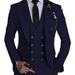 Men's Clothing Business Casual Men's Three Piece Suit Groom Suit Men_viptrois.com