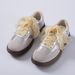 Ballet Style Pearl Bow Lace Fungus Ruffle Shoelaces Suitable For Ballet Shoes T Head_viptrois.com