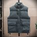 Unisex Stand Collar Vest – Lightweight Winter Puffer Sleeveless Jacket For Streetwear & Layering (Black/Grey/Cream, M-4XL)_viptrois.com