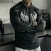 Men's Performance Hooded Long Sleeve Shirt - Moisture-Wicking, Breathable & Stylish For Running, Gym & Outdoor Activities_viptrois.com