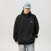 Monochrome Man- 430G Heavyweight Fleece Half-Zip For Men Spring New American Retro Texture Hoodie Jacket_viptrois.com