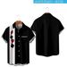 Men's Clothing Men's Casual Floral Shirt Short Sleeved 3d Printed Men's Shirt_viptrois.com
