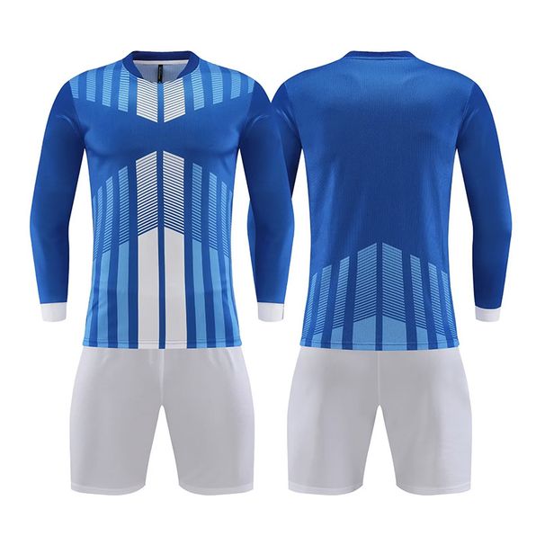 Men's Clothing autumn and winter competition training suits long-sleeved jerseys football uniforms suits customized school club_viptrois.com