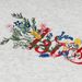 Vine Floral Embroidery Hooded Loose Pullover Vibe Trendy Brand High Street Men's Niche Design Sweatshirt_viptrois.com