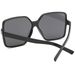 Women's Square Large Frame Sunglasses - Retro Champagne Gradient Lens (High-End UV400 Protection, Minimalist & Lightweight)_viptrois.com