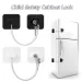 1PCS Baby Safety Refrigerator Lock With Keys or Coded Lock Infant Security Cabinet Locks Sliding Closet Door Locks_viptrois.com