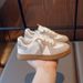 Children's Shoes Spring And Autumn New Black And White Sneakers For Boys And Girls Casual Non Slip Soft Soled Sports Shoes_viptrois.com