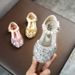 2024 spring and summer new girls' leather shoes single-layer shoes baby princess shoes Children's casual shoes performance shoes Pearl dance shoes_viptrois.com