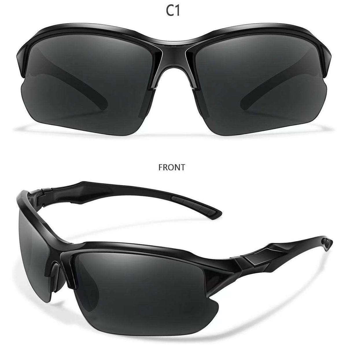 Fishing Glasses Angling, UV Protection, Polarized Sunglasses For Outdoor Lure Fishing, Cycling, Driving, Sports_viptrois.com