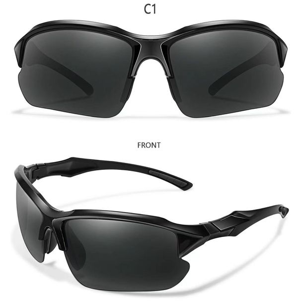 Fishing Glasses Angling, UV Protection, Polarized Sunglasses For Outdoor Lure Fishing, Cycling, Driving, Sports_viptrois.com