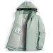 Unisex All-Weather Windproof Jacket – Detachable Hood Outdoor Hiking Coat For Men & Women_viptrois.com